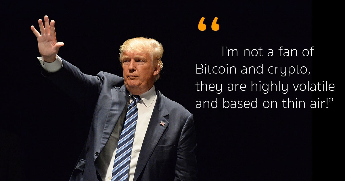 trumps crypto