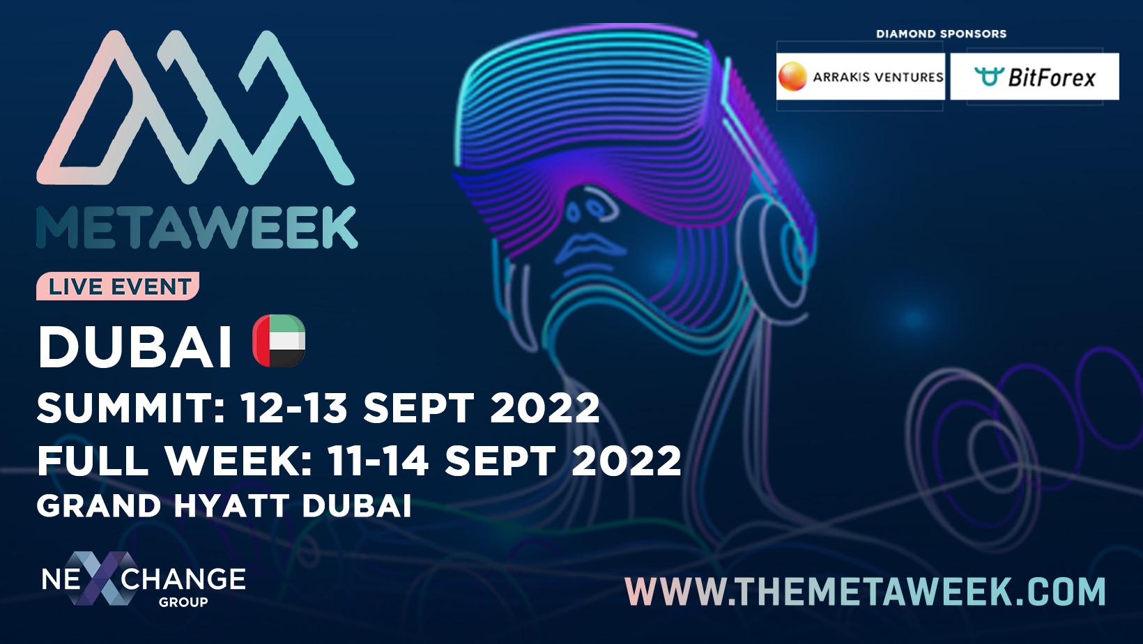 MetaWeek 2022 Dubai: Präsentiert erstklassige Projekte im Metaversum und Herausforderungen für soziale Auswirkungen und Bewusstsein für psychische Gesundheit