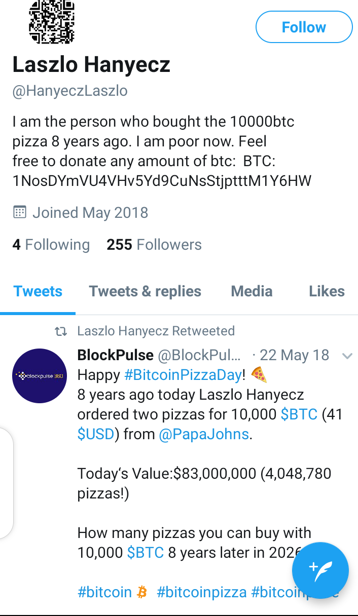 Bitcoin Pizza Guy And The Tenth Anniversary Of The Most Regrettable Purchase In Human History Blockchain News