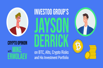 Crypto Opinion with Mike Ermolaev: Investoo Group's Jayson Derrick on BTC, Alts, Crypto Risks, and His Investment Portfolio
